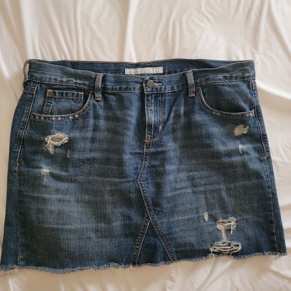 Denim skirt